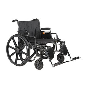 Bariatric HD Wheelchair - 26" x 20" w/ ELR, (10235 + 10264) Combo Package Bariatric HD Wheelchair - 26" x 20" w/ ELR, (10235 + 10264) Combo Package