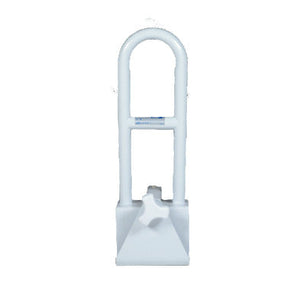 Tub Rail - Steel Clamp-On, White Steel, 1pc/bx Tub Rail - Steel Clamp-On, White Steel, 1pc/bx