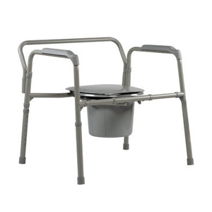 Bariatric Folding Commode, Steel Bariatric Folding Commode, Steel