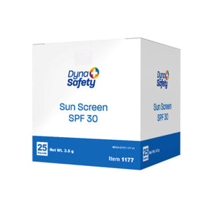 Sunscreen, 3.5 g Sachet, 1000/cs Bulk Sunscreen, 3.5 g Sachet, 1000/cs Bulk