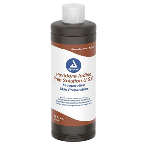 Povidone Iodine Prep Solution, 16 oz. Bottle Povidone Iodine Prep Solution, 16 oz. Bottle