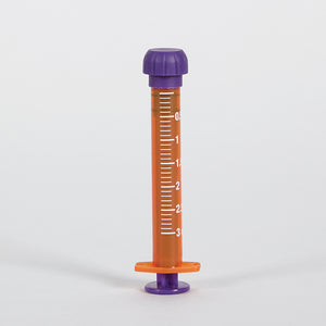 Health Care Logistics Low Dose ENFit Syringes, 3mL Amber, Pack Health Care Logistics Low Dose ENFit Syringes, 3mL Amber, Pack