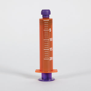 Health Care Logistics ENFit® Syringes, 20mL Amber, Case Health Care Logistics ENFit® Syringes, 20mL Amber, Case