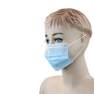 Child Face Mask, Solid Blue Child Face Mask, Solid Blue