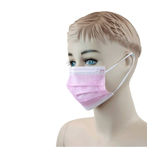Child Face Mask, Solid Pink Child Face Mask, Solid Pink