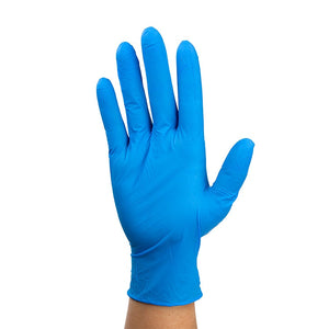 Nitrile Exam Gloves In A Bag, X-Large, Powder-Free, Blue Nitrile Exam Gloves In A Bag, X-Large, Powder-Free, Blue