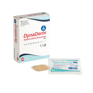 DynaDerm - Hydrocolloid Dressing - Thin, 2" x 2" DynaDerm - Hydrocolloid Dressing - Thin, 2" x 2"