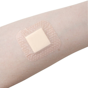 SiliGentleAG - Silver Silicone Bordered Foam Dressing, 2" x 2", 5/10/cs SiliGentleAG - Silver Silicone Bordered Foam Dressing, 2" x 2", 5/10/cs
