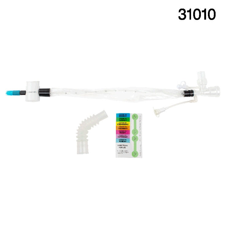 Closed Suction Tracheal Catheter w/ Double Swivel Elbow, 10 Fr, 2/10/cs