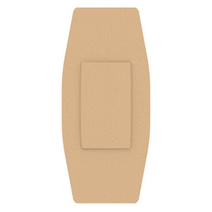 Sheer Plastic Adhesive Bandages - Sterile, 2" x 4 1/2", 24 Sheer Plastic Adhesive Bandages - Sterile, 2" x 4 1/2", 24