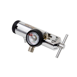 CGA 870 Oxygen Regulator - All Brass - 2-DISS Outlet - 0-25, 0-25 LPM, Barb & 2-DISS Outlet, 5/1/cs CGA 870 Oxygen Regulator - All Brass - 2-DISS Outlet - 0-25, 0-25 LPM, Barb & 2-DISS Outlet, 5/1/cs