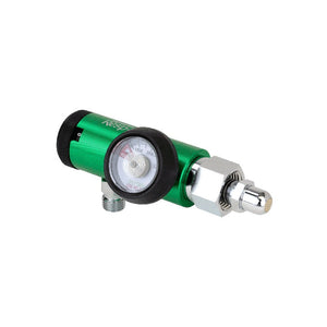 CGA 540 Style Mini Oxygen Regulator - 0-15 LPM, DISS outlet, Brass-Sleeved, 5/1/cs CGA 540 Style Mini Oxygen Regulator - 0-15 LPM, DISS outlet, Brass-Sleeved, 5/1/cs