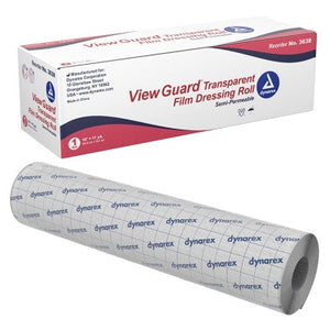 View Guard Transparent Film Dressing Roll, 10" x 11 yd View Guard Transparent Film Dressing Roll, 10" x 11 yd