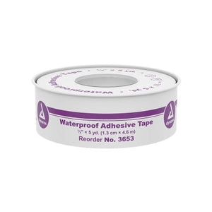 Waterproof Adhesive Tape, 1/2" x 5 yd Waterproof Adhesive Tape, 1/2" x 5 yd