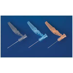 Needle, Safety, Edge® Hypodermic, 25G x 1", Orange, 100/bx, 10 bx/cs Needle, Safety, Edge® Hypodermic, 25G x 1", Orange, 100/bx, 10 bx/cs