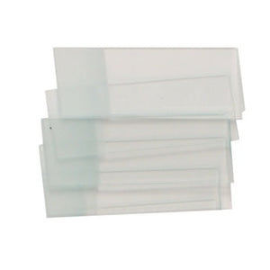 Microscope Slides, Frosted, corner grounded, 3" x 1" x 1 mm Microscope Slides, Frosted, corner grounded, 3" x 1" x 1 mm
