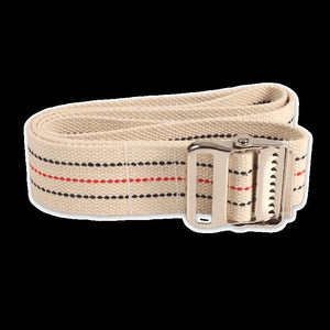Gait Belt - Metal buckle, 60" x 2", Natural Color, 1/bag Gait Belt - Metal buckle, 60" x 2", Natural Color, 1/bag