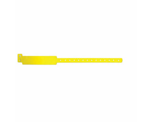 Wristband, Adult/ Pediatric, Yellow Wristband, Adult/ Pediatric, Yellow