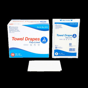 Disposable Towel Drapes Plain - Sterile, 18" x 26" Disposable Towel Drapes Plain - Sterile, 18" x 26"