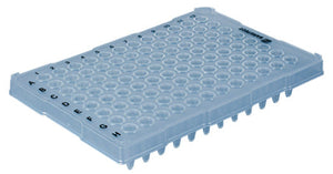 PCR plate half skirt, 96 well, transparent 72.1979.700 PCR plate half skirt, 96 well, transparent 72.1979.700
