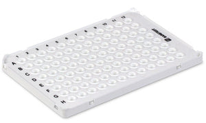 PCR plate half skirt, 96 well, white 72.1981.010 PCR plate half skirt, 96 well, white 72.1981.010