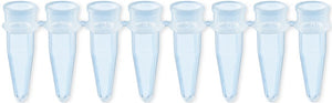 PCR strip of 8, 200l, PCR Performance Tested, transparent, PP PCR strip of 8, 200l, PCR Performance Tested, transparent, PP