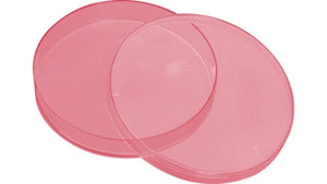 Petri dish, 92 x 16 mm, red, with ventilation cams Petri dish, 92 x 16 mm, red, with ventilation cams