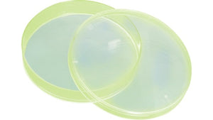 Petri dish, 92 x 16 mm, yellow, with ventilation cams Petri dish, 92 x 16 mm, yellow, with ventilation cams
