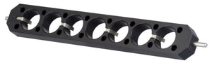 Block rotor, for 7 tubes up to 28 mm diameter, for SARMIX M 2000 Block rotor, for 7 tubes up to 28 mm diameter, for SARMIX M 2000
