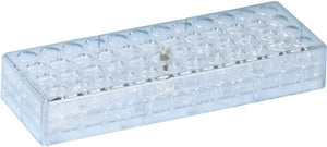 Rack, PC, format: 12 x 4, suitable for tubes, square cuvettes, all S-Monovette diameters Rack, PC, format: 12 x 4, suitable for tubes, square cuvettes, all S-Monovette diameters