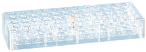 Rack, PC, format: 12 x 4, suitable for tubes, S-Monovette 15 mm and 13 mm Rack, PC, format: 12 x 4, suitable for tubes, S-Monovette 15 mm and 13 mm