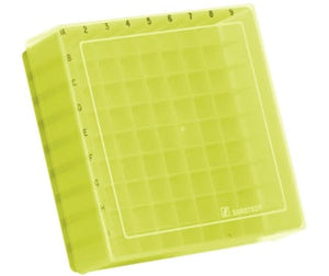 Storage box, slip-on lid, PP, format: 9 x 9, for 81 collection tubes 9,38,76,481 Storage box, slip-on lid, PP, format: 9 x 9, for 81 collection tubes 9,38,76,481