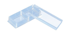 x-well cell culture chamber, 2 wells, on coverglass x-well cell culture chamber, 2 wells, on coverglass