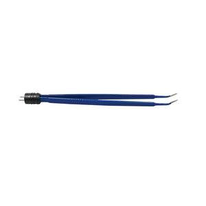 Curved, 7", Fine, Smooth, Bipolar Forceps, Reuse Curved, 7", Fine, Smooth, Bipolar Forceps, Reuse