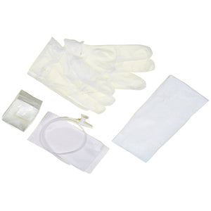 Catheter Kit, 18FR, Pop-Up Solution Cup & 1 pr of Vinyl Gloves Catheter Kit, 18FR, Pop-Up Solution Cup & 1 pr of Vinyl Gloves