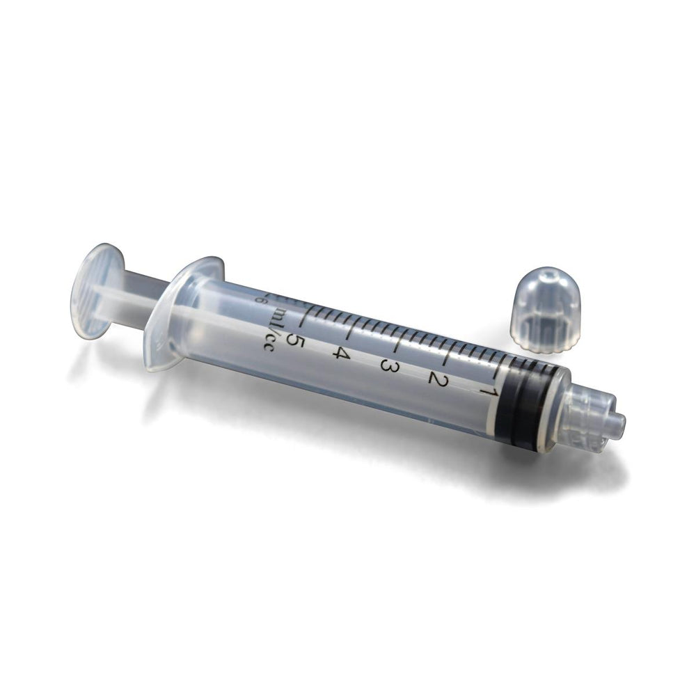 Health Care Logistics Luer Lock Syringes, 5 mL