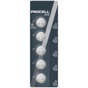 Procell Lithium Coin Battery, 2016 Procell Lithium Coin Battery, 2016