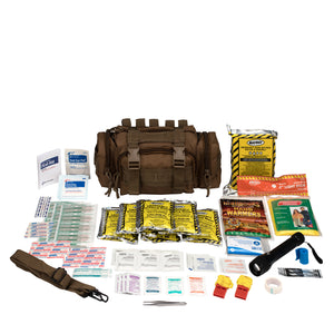 Emergency Preparedness, 1 Person, Tan Fabric bg Emergency Preparedness, 1 Person, Tan Fabric bg