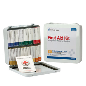 24 Unit First Aid Kit, ANSI A+ 24 Unit First Aid Kit, ANSI A+
