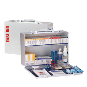 2 Shelf First Aid ANSI B+ Metal Cabinet 2 Shelf First Aid ANSI B+ Metal Cabinet