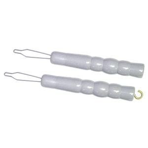 Button Hook with Grey Handle Button Hook with Grey Handle
