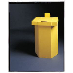 Hamper Stand, 17" x 15" x 25", Yellow Hamper Stand, 17" x 15" x 25", Yellow