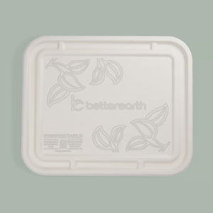 13.3 x 10.7 x 0.5" PFAS-free Catering Tray Lid 13.3 x 10.7 x 0.5" PFAS-free Catering Tray Lid