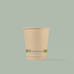 8oz Double Wall Hot Cup, Compostable 8oz Double Wall Hot Cup, Compostable