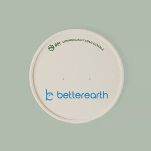 12oz-32oz PLA-lined Bamboo Paper Food Container Lid 12oz-32oz PLA-lined Bamboo Paper Food Container Lid