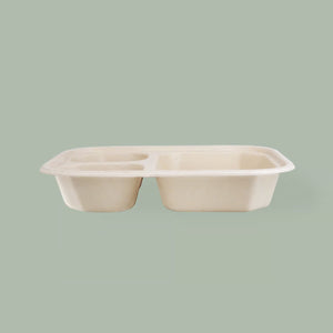 32oz 3C Eco-Bamboo Collection Fiber Rectangular Uncoated Container 32oz 3C Eco-Bamboo Collection Fiber Rectangular Uncoated Container