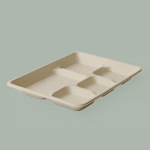 5 Compartment Tray Farmer's Fiber Collection 5 Compartment Tray Farmer's Fiber Collection