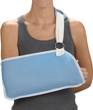 Arm Sling Light Blue, Foam Pad, XL Arm Sling Light Blue, Foam Pad, XL
