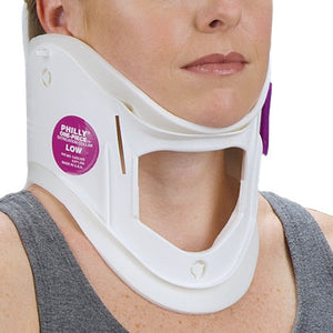 Cervical Collar, One Piece Purple, Low Cervical Collar, One Piece Purple, Low