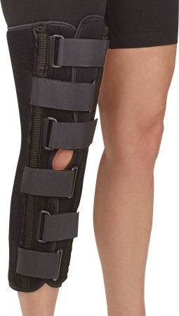 Knee Immobilizer, 10IN Black Foam, Pediatric, S Knee Immobilizer, 10IN Black Foam, Pediatric, S